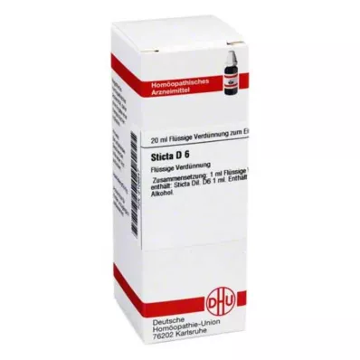 STICTA D 6, 20 ml