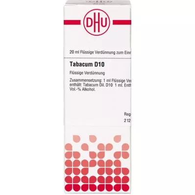 TABACUM D 10 Ředění, 20 ml