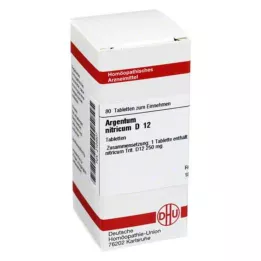 ARGENTUM NITRICUM d 12 tablet, 80 ks