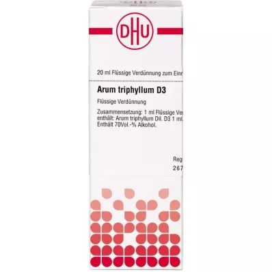 Arum Triphh D 3, 20 ml