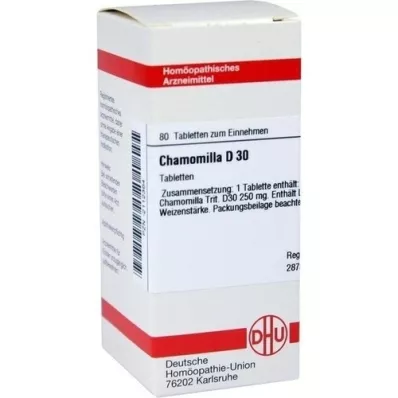 CHAMOMILLA D 30 tablet, 80 ks