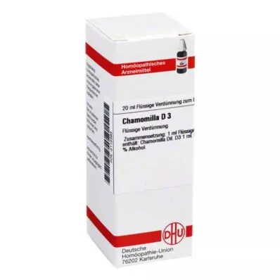 CHAMOMILLA D3 ředění, 20 ml
