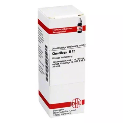 CIMICIFUGA D 12 Ředění, 20 ml