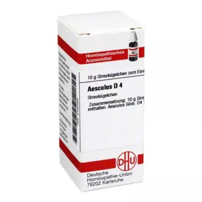 AESCULUS D4 globuli, 10 g AESCULUS D4 globuli, 10 g