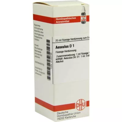 AESCULUS D 1 ředění, 20 ml