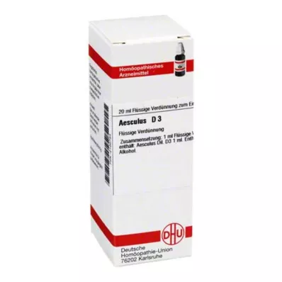 AESCULUS D3 ředění, 20 ml
