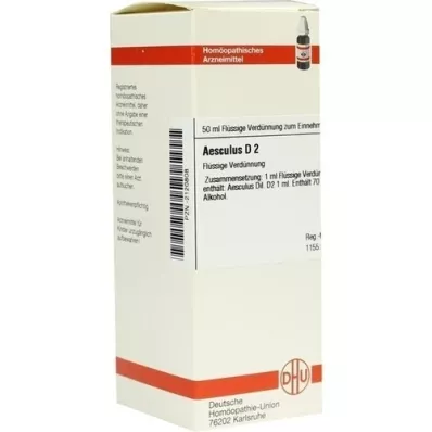 AESCULUS D2 Ředění, 50 ml AESCULUS D2 Ředění, 50 ml