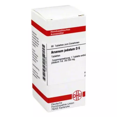 ARSENUM JODATUM D 6 tablet, 80 ks
