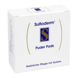 Sulfoderm S pudrové polštářky, 3 ks