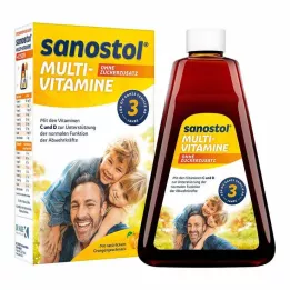 SANOSTOL šťáva bez přidaného cukru, 460 ml