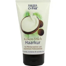 Kúra na vlasy s kokosovým mlékem Swiss O Par, 150 ml