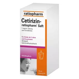CETIRIZIN-šťáva ratiopharm, 75 ml
