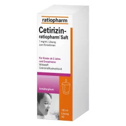 CETIRIZIN-šťáva ratiopharm, 150 ml