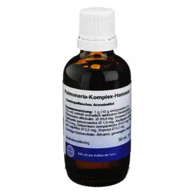 PULMONARIA KOMPLEX Hanosan tekutina, 50ml