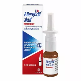 ALLERGODIL akutní nosní sprej, 5 ml