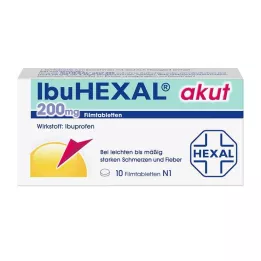 IBUHEXAL akutní 200 potahovaných tablet, 10 ks