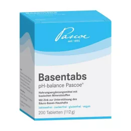 BASENTABS Tablety pH Balance Pascoe, 200 ks