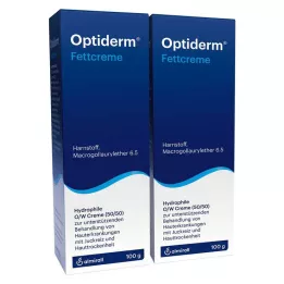 OPTIDERM Tučná smetana, 2X100 g