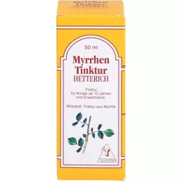 MYRRHENTINKTUR Hetterich, 50 ml