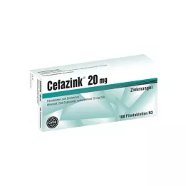 CEFAZINK 20 mg potahované tablety, 100 ks