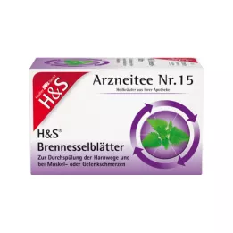 H&amp;S Filtrační sáček kopřivových listů, 20X1,6g