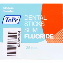 TEPE | Zubní válec tenký s fluoridem, 25 ks