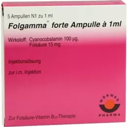 FOLGAMMA Forte ampules, 5x1 ml