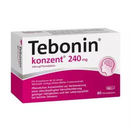 TEBONIN konzent 240 mg potahované tablety, 80 ks