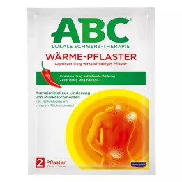 ABC Tepelná náplast Capsicum Hansaplast med 14x22, 2 ks