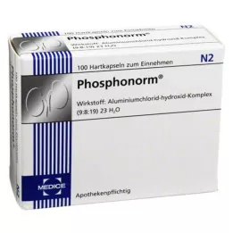 PHOSPHONORM Tvrdé tobolky, 1X100 ks