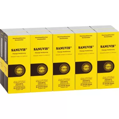 SANUVIS Kapky, 10X100ml