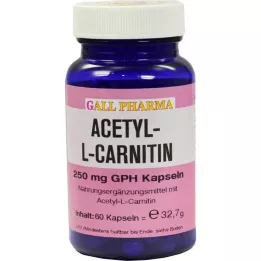 ACETYL-L-CARNITIN 250 mg kapsle, 60 ks