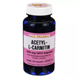 ACETYL-L-CARNITIN 500 mg kapsle, 100 ks