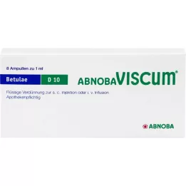 ABNOBAVISCUM Ampulky Betulae D 10, 8 ks