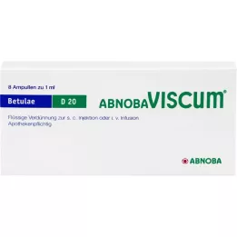 ABNOBAVISCUM Ampulky Betulae D 20, 8 ks