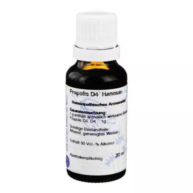 PROPOLIS D 4 Ředění, 20 ml PROPOLIS D 4 Ředění, 20 ml