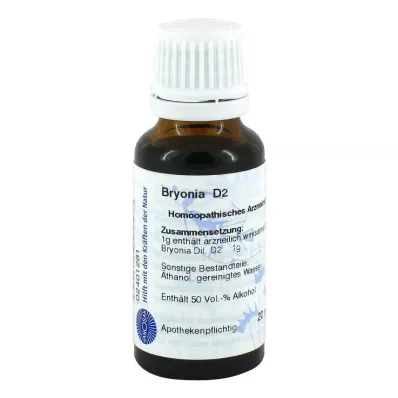 BRYONIA D2 ředění, 20 ml