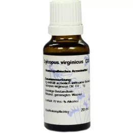 LYCOPUS VIRGINICUS D3 ředění, 20 ml