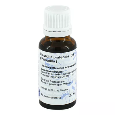 PULSATILLA D6 ředění, 20 ml