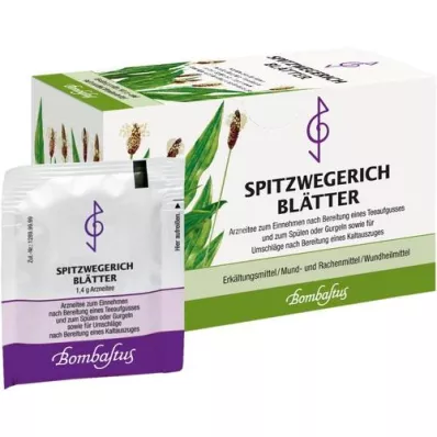 SPITZWEGERICHBLÄTTER Filtrační sáček, 20x1,4 g
