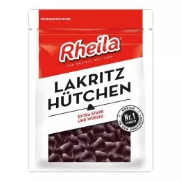 RHEILA Lékořicové žvýkačkové kapky s cukrem, 90 g