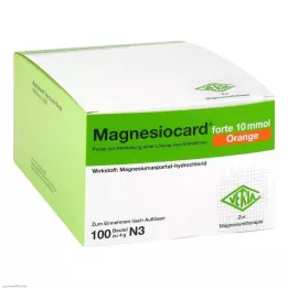 MAGNESIOCARD forte 10 mmol Orange Plv.z.H.e.L.z.E., 100 ks