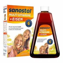 SANOSTOL plus železná šťáva, 230 ml