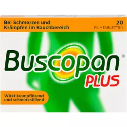 Buscopan Plus potahované tablety, 20 ks
