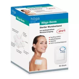 HÖGA-DERM náplast sterilní 70x100 mm, 50 ks