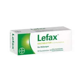 LEFAX Žvýkací tablety, 50 ks