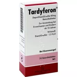 TARDYFERON retardové tablety, 20 ks