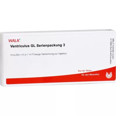 VENTRICULUS GL Série balení 3 ampule, 10X1 ml