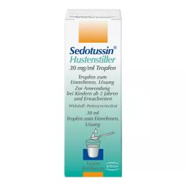 SEDOTUSSIN Kapky tlumící kašel, 30 ml