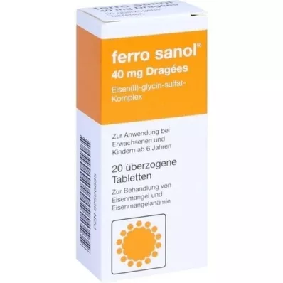 FERRO SANOL Přebytečné tablety, 20 ks